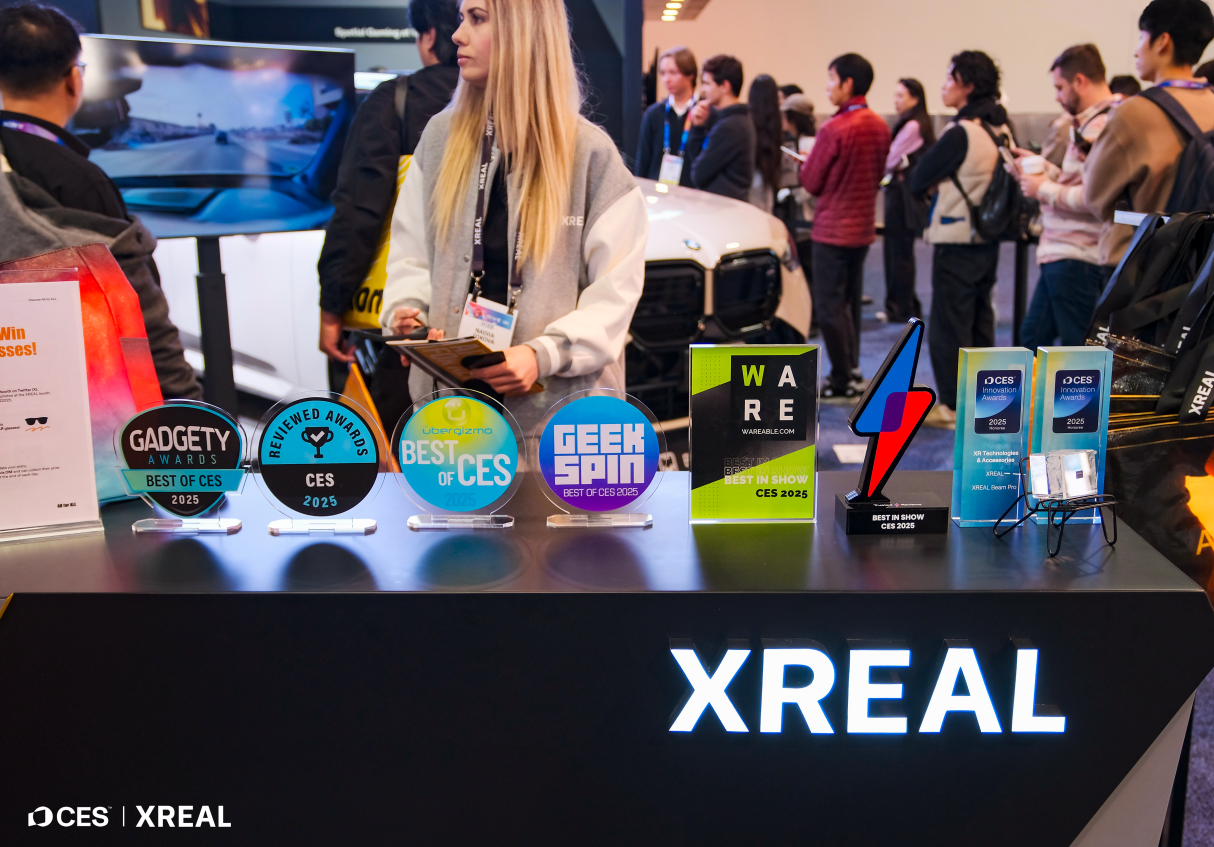 XREAL闪耀CES 2025，突破性创新点亮未来生活图景