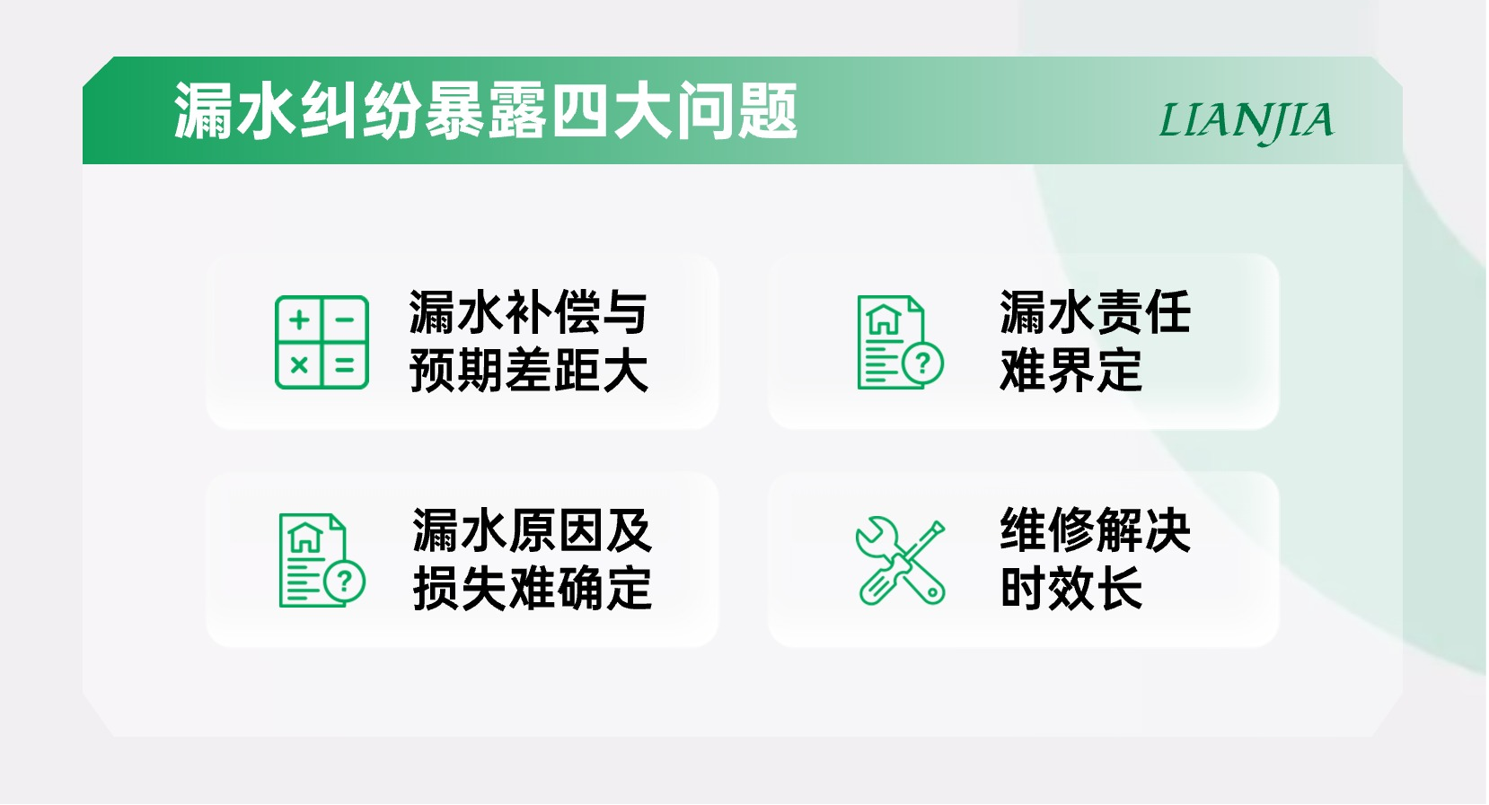 乐鱼app杭州链家“漏水信息披露”服务正式上线破解房屋漏水四大难题！(图2)