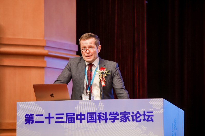 广州姜氏场导生物科技马丽宽博士出席第二十三届中国科学家论坛