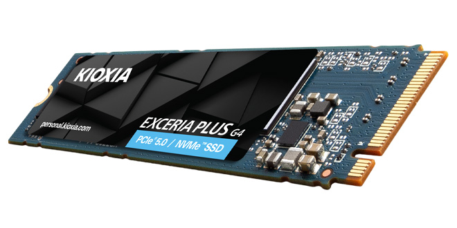 铠侠发布PCIe 5.0 EXCERIA PLUS G4固态硬盘系列